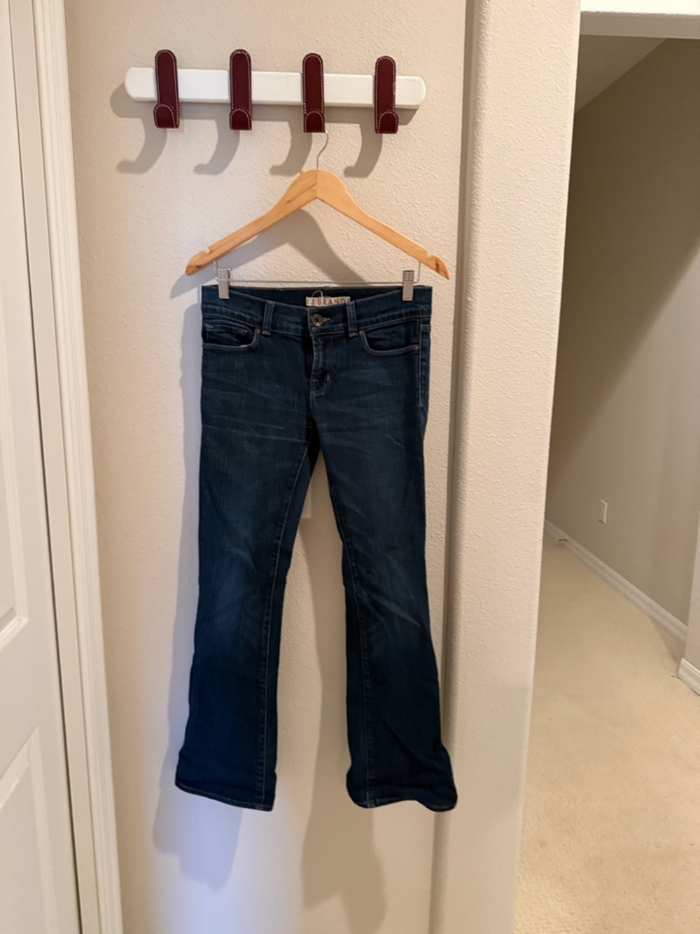 J Brand Dark Indigo Bootcut Jeans
